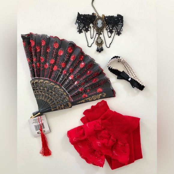 Mardi Gras pirate Buccaneer swashbuckler, renaissance, Marie Antoinnette, S-M - Picture 3 of 16